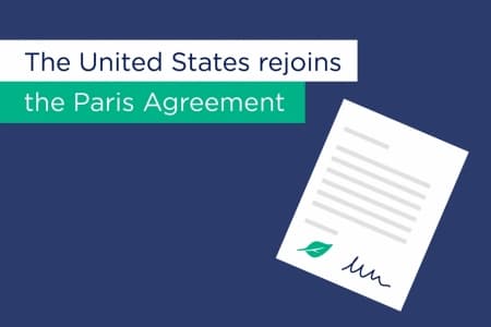 The US rejoins the Paris Agreement