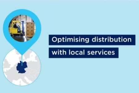 Optimising distribution with local services