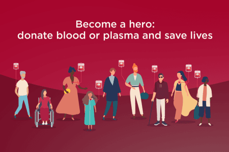 Become a Halloween hero: donate blood or plasma and save lives