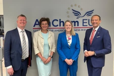 AmCham EU Board hosts Ambassador Ailish Campbell