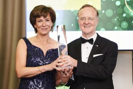 AmCham EU CEO receives Lifetime Achievement Award
