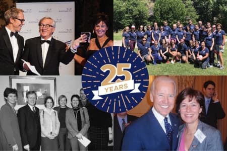 Susan Danger, CEO, AmCham EU celebrates 25 years with our organisation
