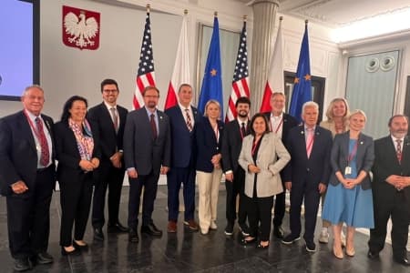 Stressing why strong transatlantic ties matter in Warsaw